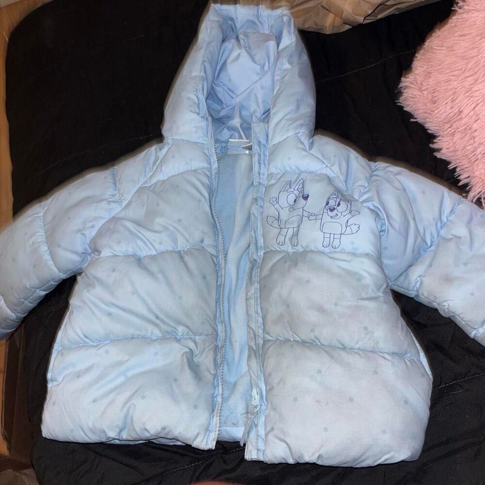 Bluey Blue Coat